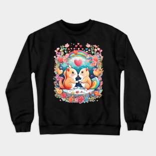 Funny Squirrel Crewneck Sweatshirt